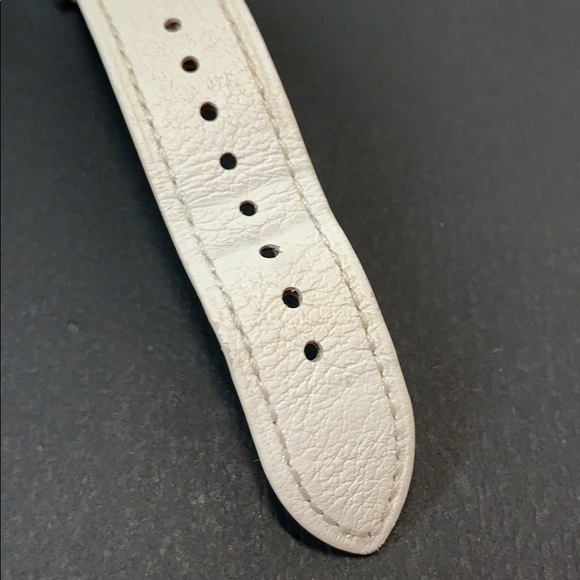 EUC Marc by Marc Jacobs White Leather Watch - Picture 12 of 16